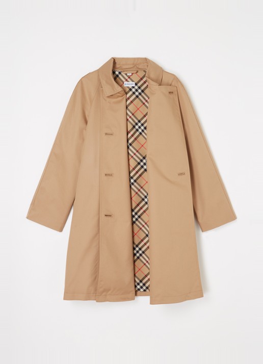 Burberry Olivia double-breasted trenchcoat - voorkant 2 beige