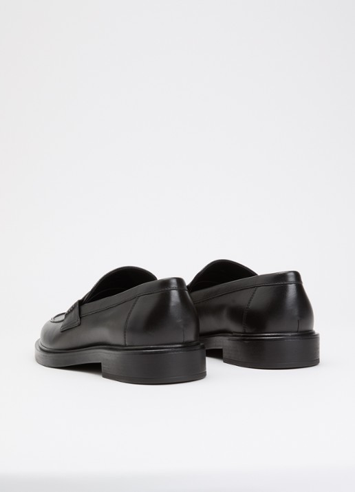 Burberry Pembroke loafer van kalfsleer  - achterkant 2 zwart