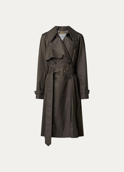 Burberry Pembury trenchcoat met strikceintuur