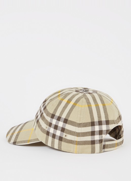 Burberry Pet met ruitdessin - detail beige