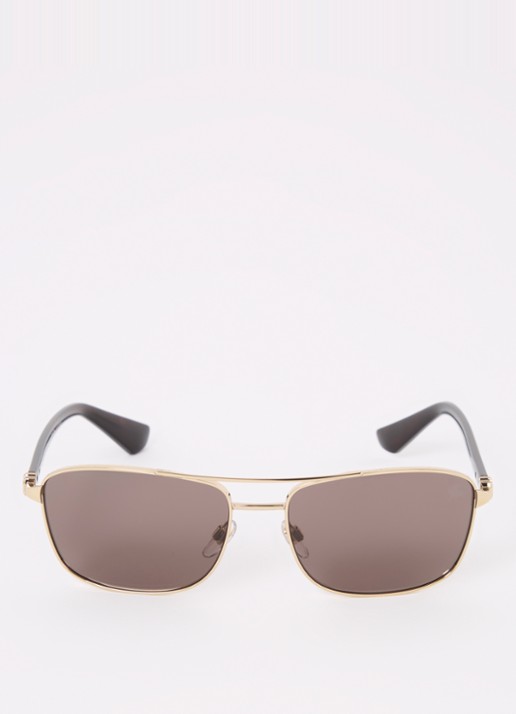 Burberry Piloten zonnebril BE3163 - detail 2 goud
