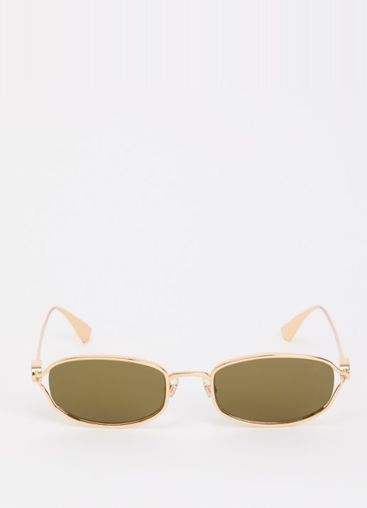 Burberry Retro zonnebril BE3177 - detail goud