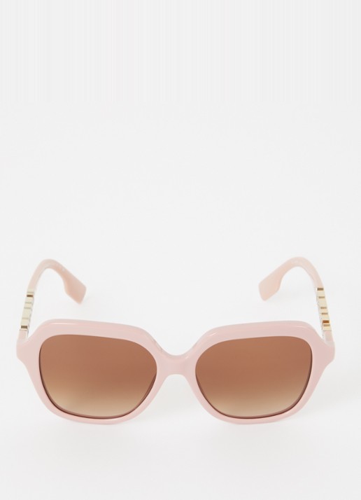 Burberry Retro zonnebril BE4389  - detail 3 roze