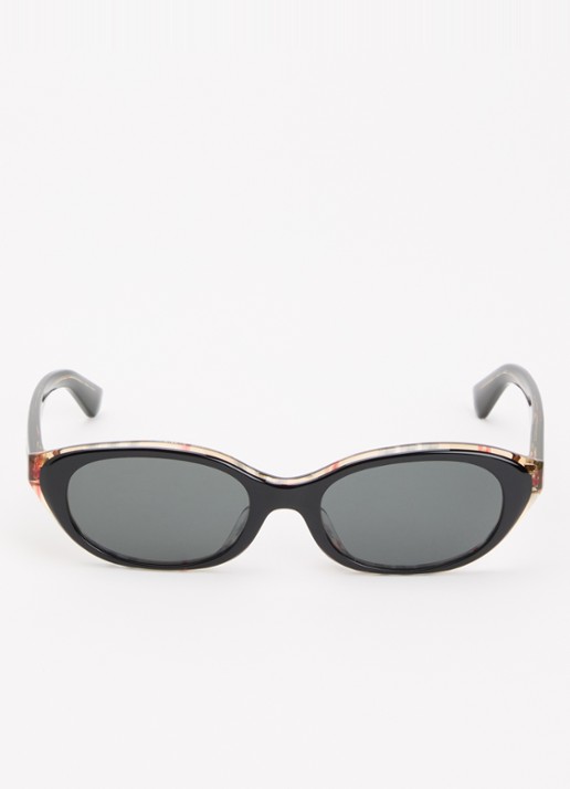 Burberry Retro zonnebril BE4447D - detail zwart