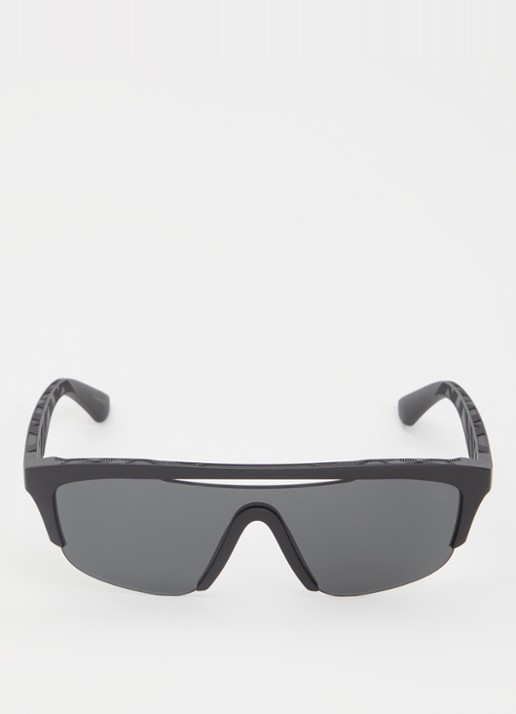 Burberry Retro zonnebril BE4460U - detail zwart