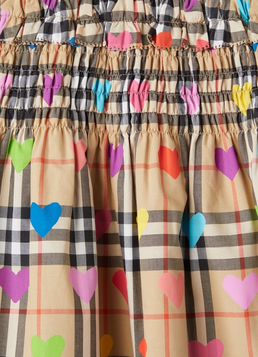 Burberry Rok met print  - detail 3 beige