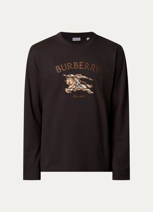 Burberry Ryan longsleeve met logoborduring