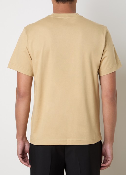 Burberry Seth T-shirt met logoprint - achterkant 5 camel