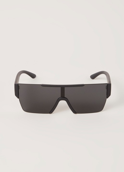 Burberry Shield zonnebril BE4291 - detail 3 zwart