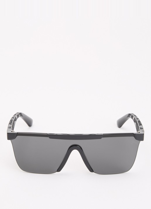Burberry Shield zonnebril BE4480D - detail zwart