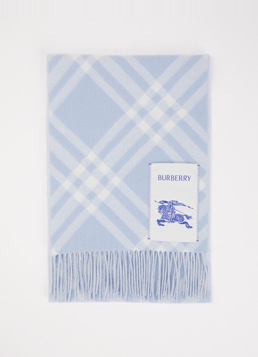 Burberry Sjaal van kasjmier met ruitdessin 30 x 168 cm