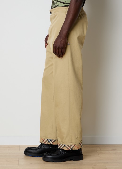 Burberry Straight fit chino met steekzakken - detail 3 beige