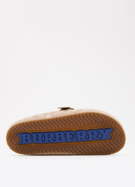 Burberry Urchin muiltje van kalfssuède - detail 4 beige