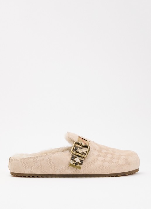 Burberry Urchin muiltje van kalfssuède