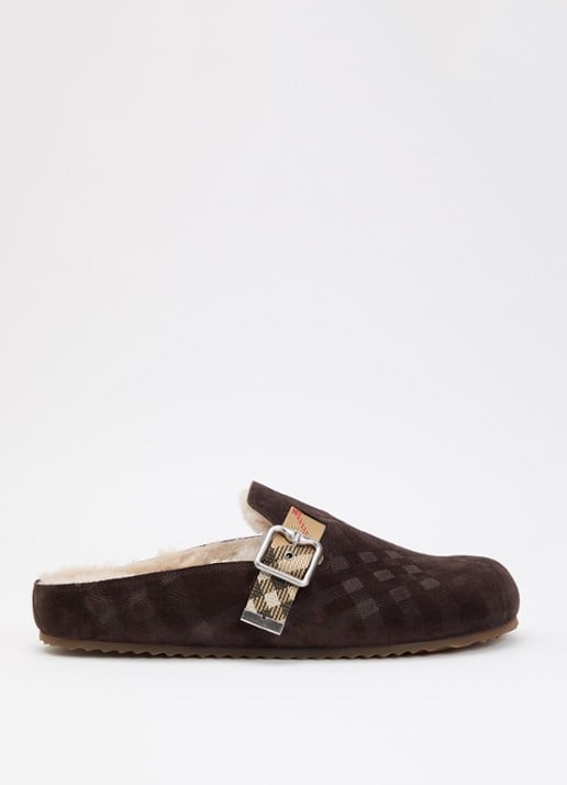 Burberry Urchin muiltje van suède