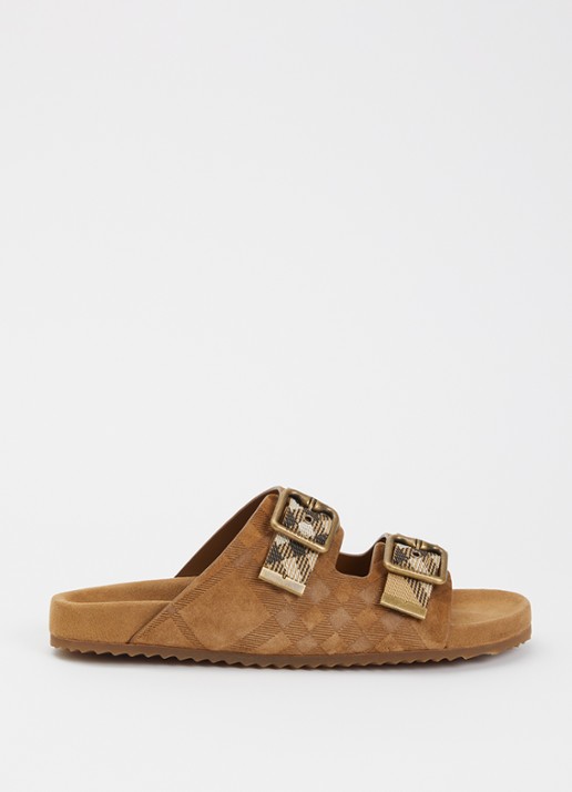 Burberry Urchin slipper van suède
