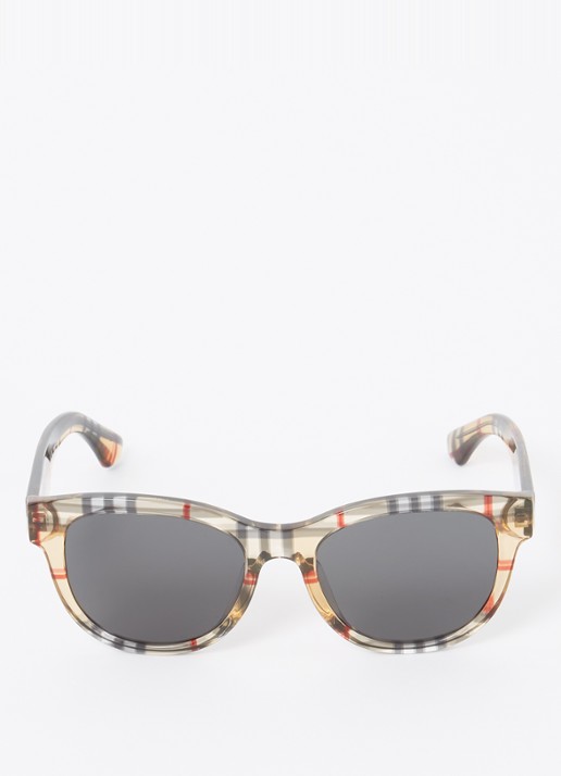 Burberry Wayfarer zonnebril BE4432U - detail 3 lichtbruin