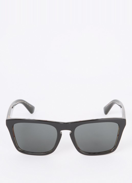 Burberry Wayfarer zonnebril BE4434 - detail 3 zwart