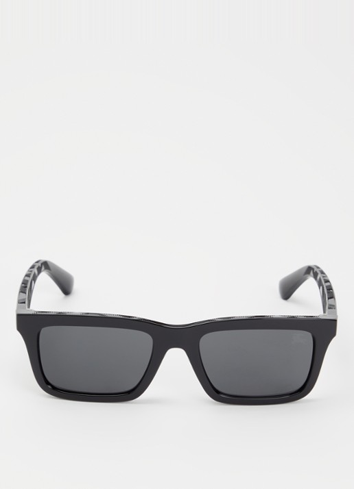 Burberry Wayfarer zonnebril BE4475U - detail 2 zwart