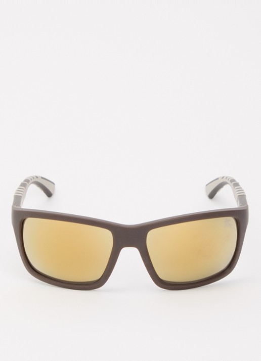 Burberry Wayfarer zonnebril BE4483 - detail bruin