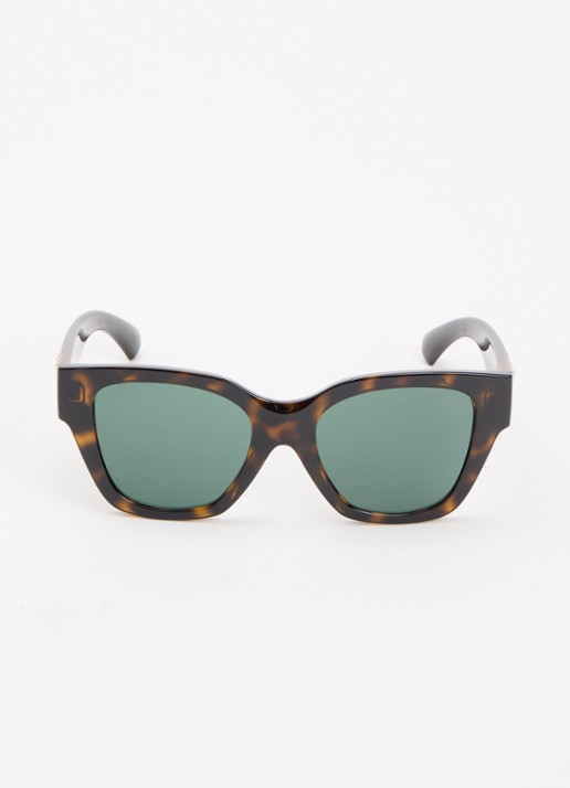 Burberry Wayfarer zonnebril BE4489U - detail 2 donkerbruin