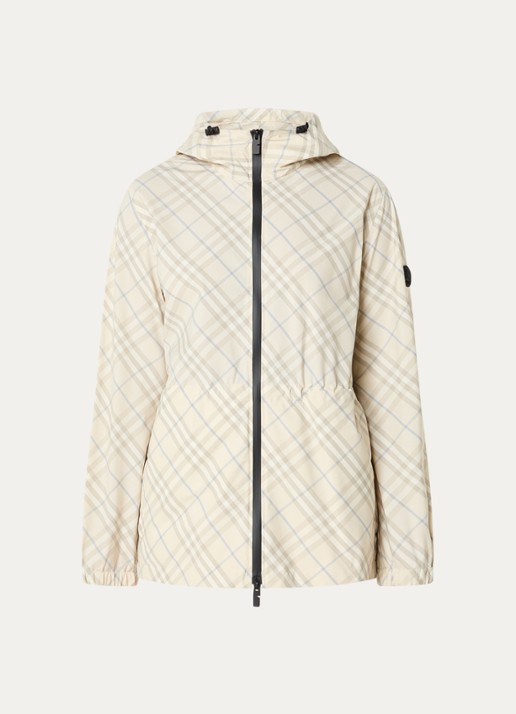 Burberry Windjack met ruitdessin