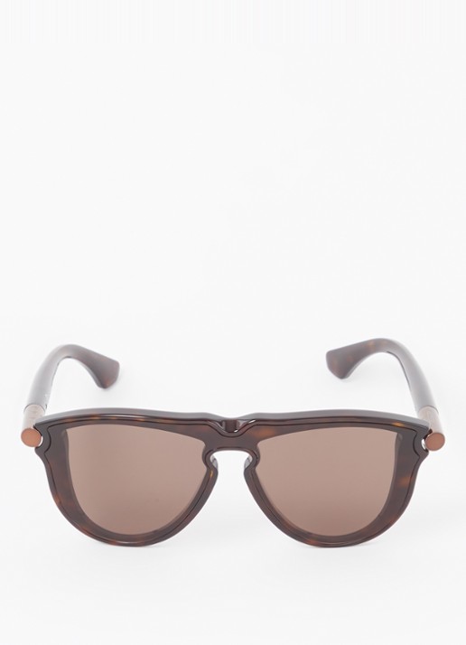 Burberry Zonnebril BE4427 - detail 3 donkerbruin