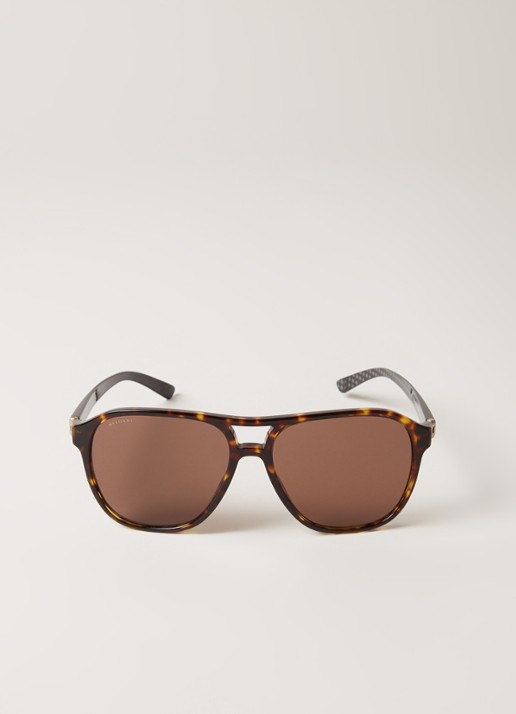 BVLGARI Zonnebril BV7034 - voorkant 2 donkerbruin