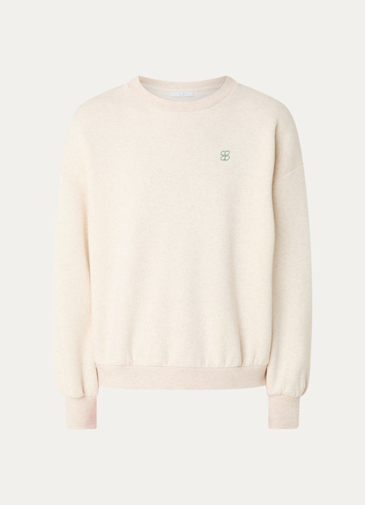 by-bar Bibi sweater met logo- en backprint