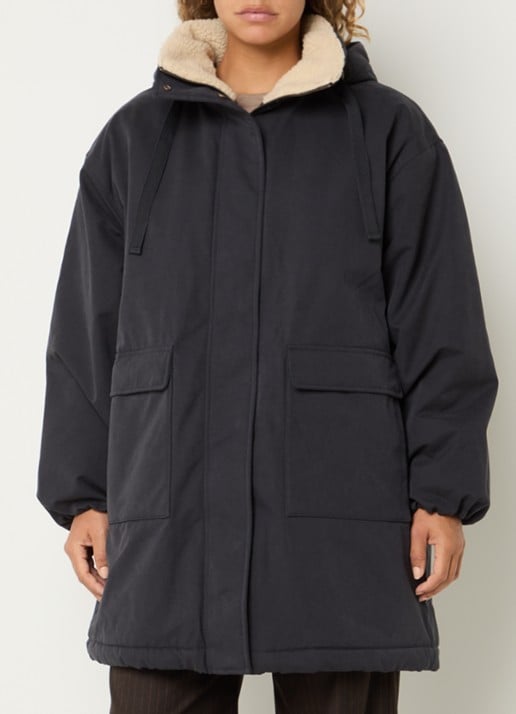by-bar Dean parka met klepzakken