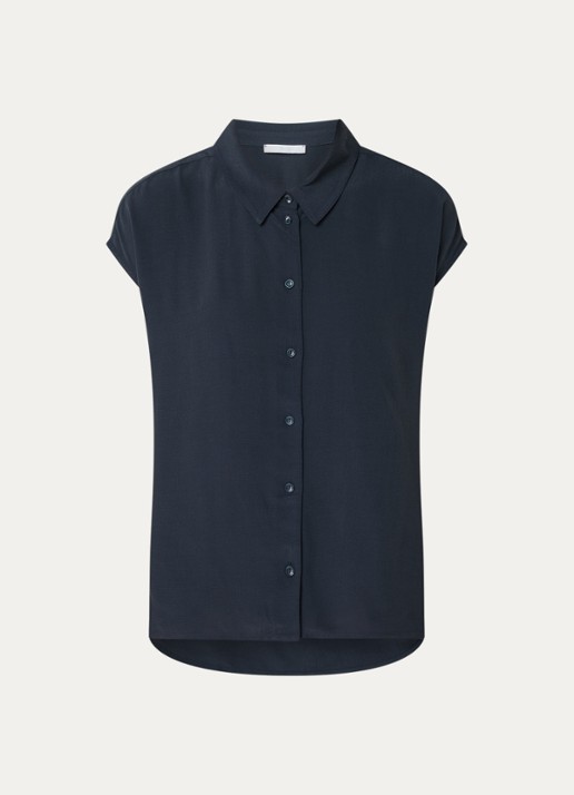 by-bar Kiek mouwloze blouse - voorkant 2 grijs
