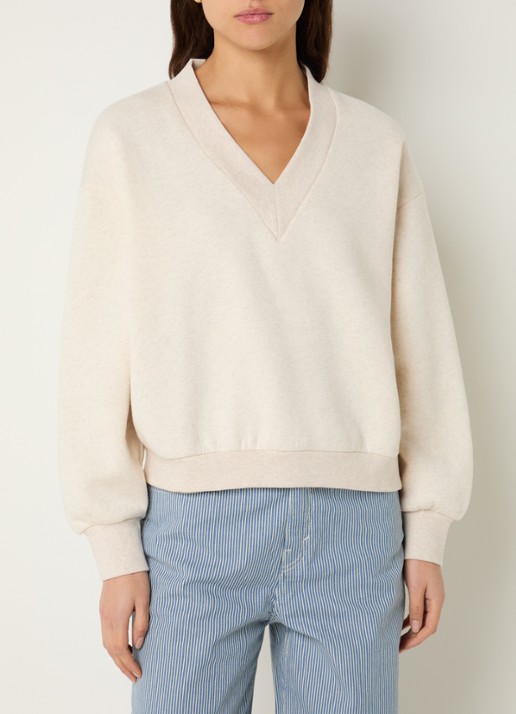 by-bar Momo sweater met V-hals