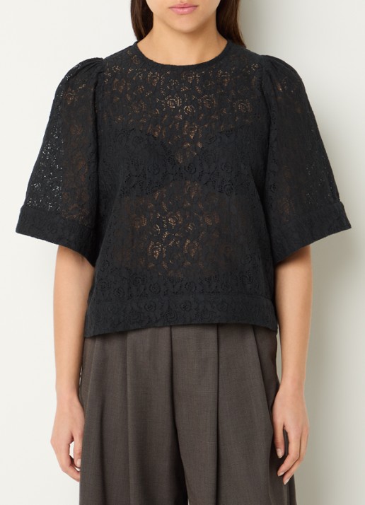by-bar Olivia tuniek met broderie
