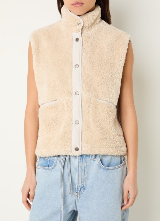 by-bar Steve bodywarmer van teddy met steekzakken