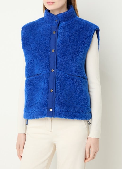 by-bar Steve bodywarmer van teddy met steekzakken