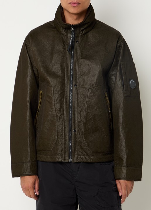 C.P. Company Bi-Face reversible jack met steekzakken