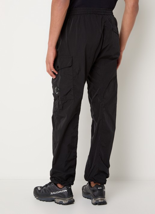 C.P. Company Chrome-R straight fit cargobroek met klepzakken - achterkant 5 zwart
