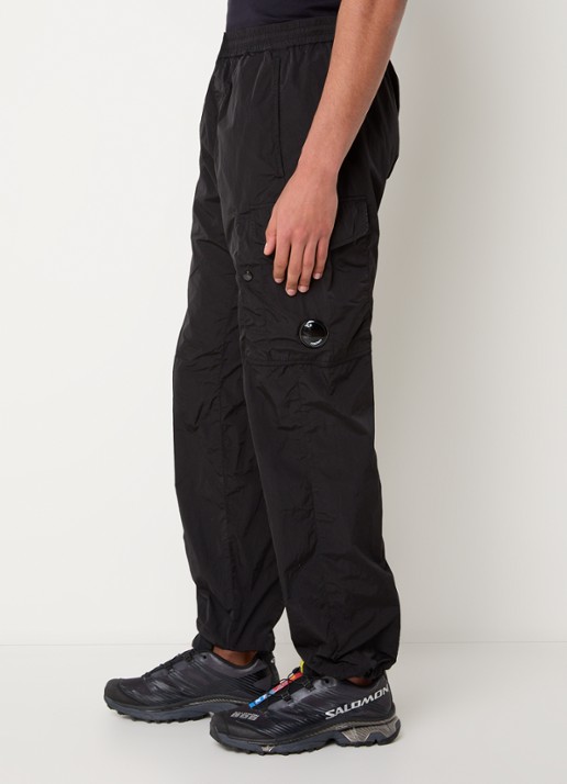 C.P. Company Chrome-R straight fit cargobroek met klepzakken - detail 4 zwart