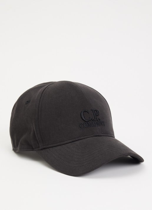 C.P. Company Gabardine pet met logoborduring