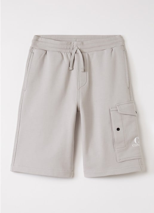 C.P. Company Loose fit korte joggingbroek met klepzak