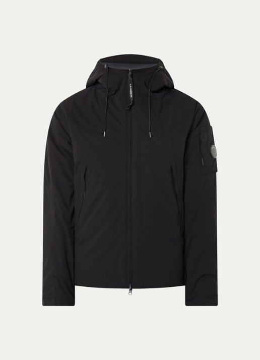 C.P. Company Pro-tek parka met ritszakken - voorkant zwart