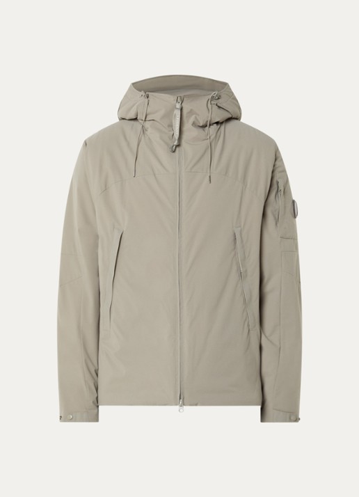 C.P. Company Pro-tek parka met ritszakken - voorkant 2 taupe