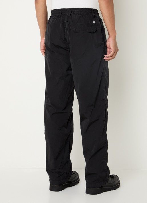 C.P. Company Straight fit cargobroek met logo - achterkant 3 zwart