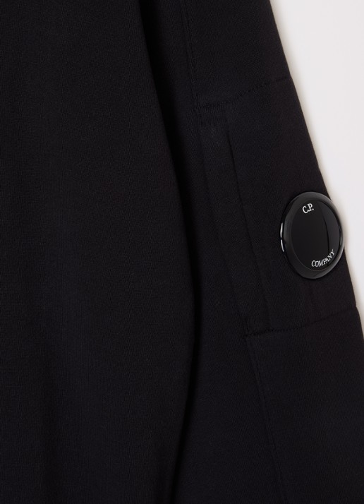C.P. Company Sweater met logo - detail 3 zwart
