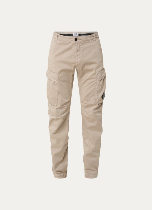 C.P. Company Tapered fit cargobroek met logo