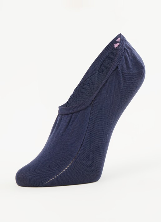 CADA Sneakersokken naadloos in 2-pack - detail 3 blauw
