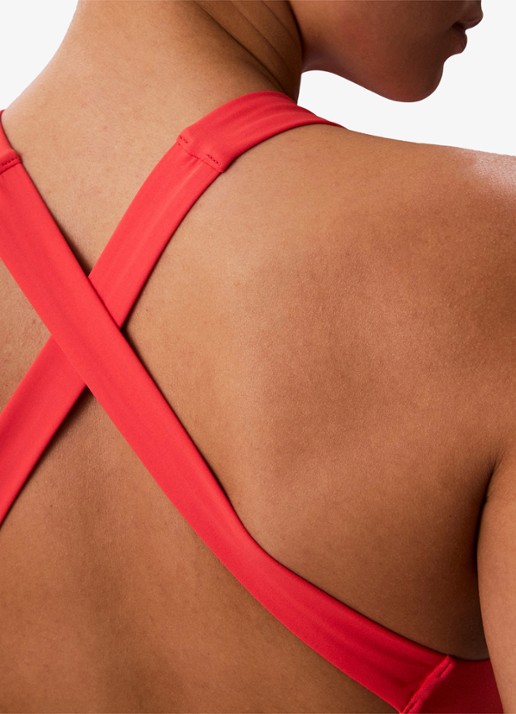 Calvin Klein Badpak met logo - detail 4 roze