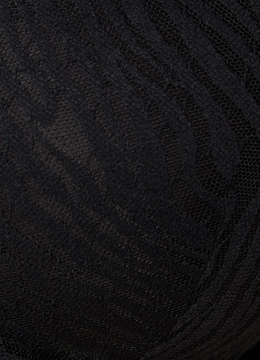 Calvin Klein Balconette bh met zebraprint en beugel - detail 4 black-ub1