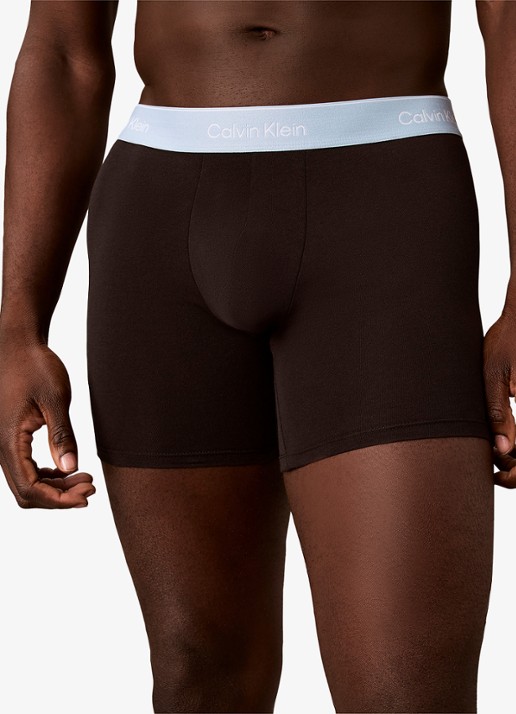 Calvin Klein Boxershort met logoband in 3-pack - detail 2 rood