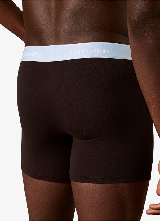 Calvin Klein Boxershort met logoband in 3-pack - detail 3 rood